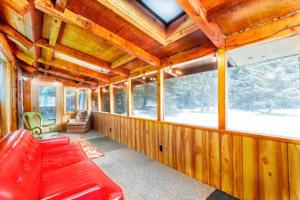 Alpine Meadows Log Cabin Girdwood Esterno foto
